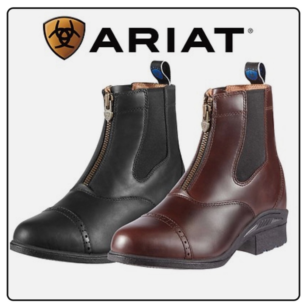 Ariat Women’s Cobalt Devon Pro Mahogany Brown Paddock Boots
